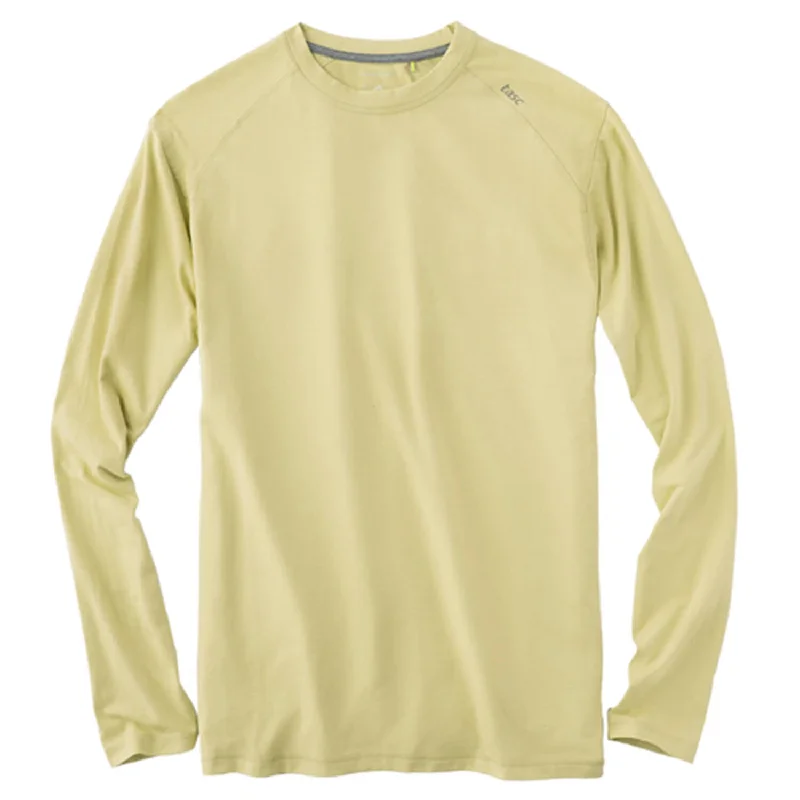 Urban Vests Tasc Mens Carrollton Long Sleeve T-Shirt - Summer Yellow