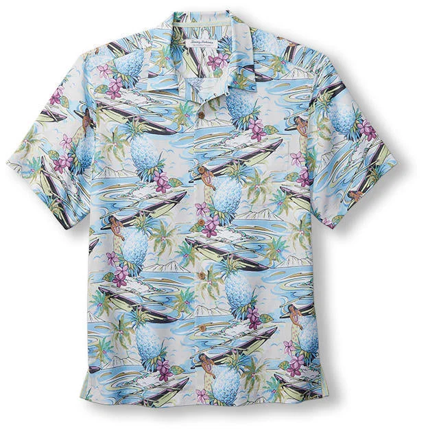 Jogging Suits Tommy Bahama Coconut Point Pina Oasis Camp Shirt - Island Bouquet