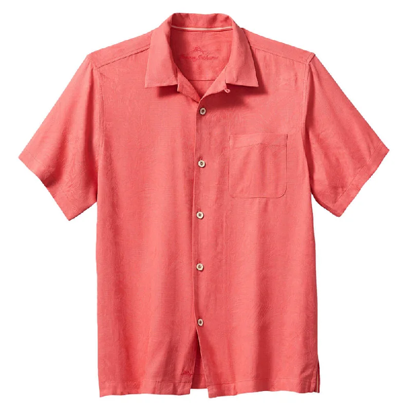 Casual Suits Tommy Bahama Tropic Isles Camp Shirt - Pure Coral